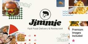 Jimmie快餐外卖和餐厅网站WordPress主题
