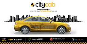 CITYCAB出租车和私家车租赁行业WordPress网站模板