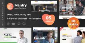 Mentry金融贷款会计顾问网站WordPress主题