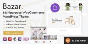 Bazar家具和服装外贸电商平台网站WordPress主题