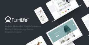 Furnlife汉化版 | 家具和室内装饰品在线销售网站WordPress主题