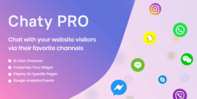 Chaty Pro汉化版_在线咨询联系客服按钮WordPress插件