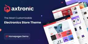 Axtronic数码3C电子产品购物商城WooCommerce主题