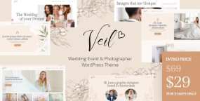 Veil(v1.9)婚礼婚庆活动策划企业网站WordPress主题