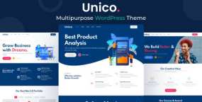 Unico软件SaaS平台和SEO营销机构WordPress主题V1.7
