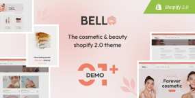 Bello美容产品和化妆品网上销售平台Shopify主题