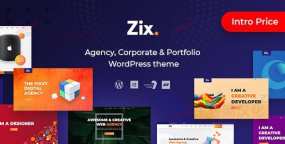 Xiz软件开发公司和广告营销机构WordPress主题