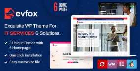 DevFex – IT解决方案和服务WordPress主题 + RTL