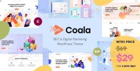 Coala互联网营销和SEO服务机构网站WordPress主题