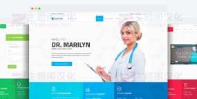 JS Doctor诊所/医疗中心/健身房网站Joomla模板