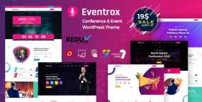 Eventrox学术经济文化交流活动WordPress主题V1.0.1