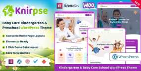 Knirpse 1.6.7_WordPress幼儿园&早教中心主题