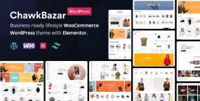 ChawkShop(v2.6.6)服装和生活日用品跨境电商WordPress主题 可导入演示数据