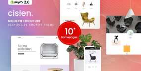Cislen极简家具跨境电商销售平台Shopify主题V1.0.1