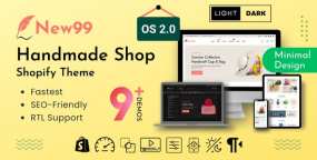 New99(v2.1.4)极简手工制品跨境电商Shopify主题