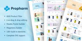 Propharm WordPress主题_医疗用品设备商城模板