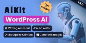 AIKit汉化版(v4.17.5)聊天机器人/AI文案助手/AI写稿WordPress插件