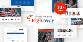 Right Way竞选活动和政治候选人网站WordPress主题V4.0.8