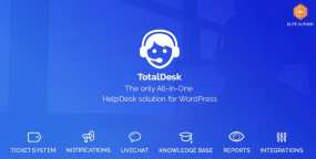 TotalDesk汉化版|在线客服|文档库|工单系统WordPress插件