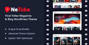 Netube段子短视频博客网站WordPress主题V1.1.6
