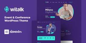 WiTalk(v1.0.11)音乐会|演唱会|博览会举办网站WordPress主题