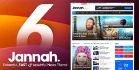 Jannah News汉化版v7.6.5_新闻杂志网站WordPress主题