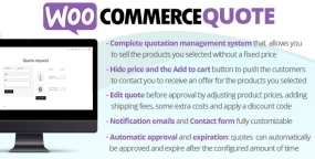 WooCommerce Quote (v7.0) 客户询盘报价管理插件