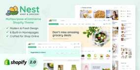 Nest商场超市日用品店网站Shopify主题V1.0.5