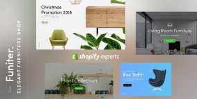 Funiter简约优雅家具家私专卖店Shopify主题