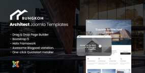 Bungkoh建筑设计和室内设计企业网站Joomla模板V1.34.1