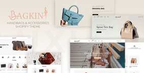 Bagkin手袋|女包|服装配饰跨境销售网站Shopify主题V1.0.1