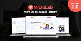 MicroLab自由职业者劳力市场微招聘系统Laravel网站源码V2.0