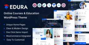Edura汉化版V2.0.1 在线课程和网络教育平台WordPress主题