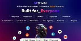 WriteBot破解版V4.0 OpenAI绘画和AI写稿SaaS平台网站源码