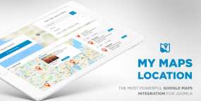 My Maps location(V4.4.4)谷歌和百度地图集成Joomla插件