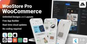 WooStore Pro破解版V3.7.0 WordPress电商购物APP源码