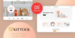 KitTool厨具和室内装饰品经销商网站Shopify主题