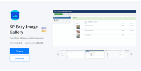 SP Easy Image Gallery Pro简易相册图库系统Joomla插件V2.0.4