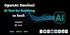 OpenAI Davinci破解版V2.6 AI编程写作绘画助手SaaS网站源码