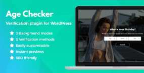 Age Checker破解版V1.3.1 成人网站年龄验证器WordPress插件
