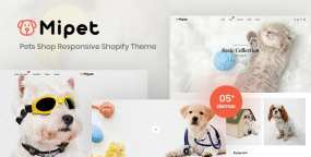 Mipet宠物商店或宠物食品店Shopify主题V1.0