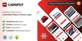 CarSpot新车和二手车交易市场React Native双端APP源码V1.9.3