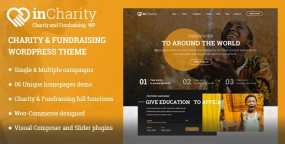 InCharity慈善筹款和非营利组织WordPress主题V2.2.3