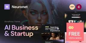 Neuronet人工神经网络和智能AI服务企业网站WordPress主题