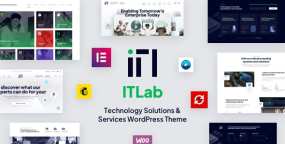 ITLab(v1.0.3) IT公司项目和服务介绍网站WordPress主题