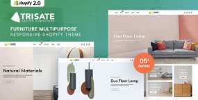 Trisate家具配饰跨境销售网站Shopify主题