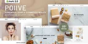 Polive手工肥皂和化妆品美容Shopify主题