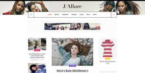 JA Allure潮流时尚杂志网Joomla网站模板V2.0.6