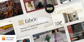 Fabric破解版_制衣厂&纺织品生产WordPress主题