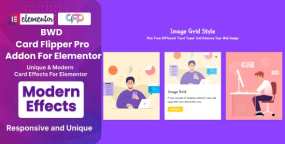 Card Flipper Pro卡片翻转器动画效果元素Elementor组件V1.0
